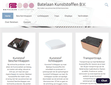 Tablet Screenshot of batelaan.nl